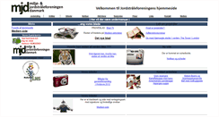 Desktop Screenshot of mj-danmark.dk